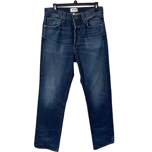 Agolde 90s Pinch Waist High Rise Straight Jean Size 28 - Picture 3 of 7